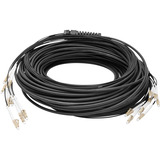 Digitus Universelt breakout-fiberkabel, duplex, LC/UPC-stik, multimode OM4 Sort