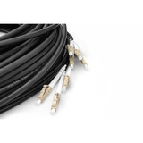 Digitus Universelt breakout-fiberkabel, duplex, LC/UPC-stik, multimode OM4 Sort
