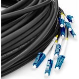 Digitus Universelt breakout-fiberkabel, duplex, LC/UPC-stik, singlemode OS2 Sort