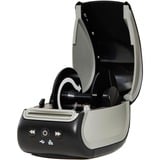 Dymo LabelWriter 550 Turbo etiketprinter | Etiketmaskine med højhastigheds direkte termisk udskrivning | Automatisk etiketgenkendelse | Udskriver forsendelsesetiketter m.m. med USB-/LAN-forbindelse | EU 2-benet stik Sort/grå, 188 mm, 127 mm, 140 mm, Kasse