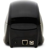 Dymo LabelWriter 550 Turbo etiketprinter | Etiketmaskine med højhastigheds direkte termisk udskrivning | Automatisk etiketgenkendelse | Udskriver forsendelsesetiketter m.m. med USB-/LAN-forbindelse | EU 2-benet stik Sort/grå, 188 mm, 127 mm, 140 mm, Kasse