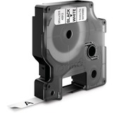 Dymo Originale D1-etiketter | 9 mm x 7 m rulle | Sort tekst på hvid | Selvklæbende etiketter til LabelManager-etiketprintere | 10 stk., Tape Hvid, Selvklæbende printeretiket, 9 mm, 7 m, 300 g, 10 stk