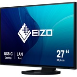 EIZO FlexScan EV2795-BK LED display 68,6 cm (27") 2560 x 1440 pixel Quad HD Sort, LED-skærm Sort, 68,6 cm (27"), 2560 x 1440 pixel, Quad HD, LED, 5 ms, Sort