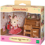 EPOCH Sylvanian Families - Skrivebordssæt med chokoladehare søster, Bygge legetøj 