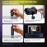 Elgato 10GAM9901 videoredigeringskort USB 3.2 Gen 1 (3.1 Gen 1), Fange kort 60 fps, 480p,576p,720p,1080i,1080p,2160p, 20 g, 81 mm, 12 mm, 31 mm