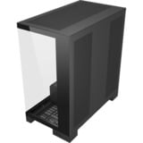 FSP M540-BA Midi Tower Sort, Towerkabinet Sort, Midi Tower, PC, Sort, ATX, micro ATX, Mini-ITX, Glas, SPCC, Spil