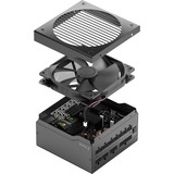 Fractal Design Ion+ 2 Platinum 660W enhed til strømforsyning 20+4 pin ATX ATX Sort, PC strømforsyning Sort, 660 W, 100 - 240 V, 50/60 Hz, 10 A, 5 A, 110 W