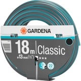 GARDENA 18002-20 haveslange 18 m PVC Sort, Grå, Orange grå/Turkis, 18 m, Sort, Grå, Orange, PVC, 22 bar, 1,3 cm