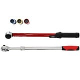 GEDORE rødt hjulskiftesæt, 5 dele, Momentnøgle Sort/Rød