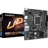 GIGABYTE H610M S2H V3 DDR4, Bundkort Sort/grå