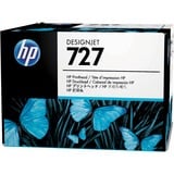 HP 727 DesignJet-skrivehoved, Skrivehovedet HP DesignJet T920 Printer series, HP DesignJet T1500 Printer series, HP DesignJet T16-- Printer..., Termisk inkjet, Mat sort, Foto sort, Blå, Magenta, Gul, Grå, B3P06A, Singapore, 173 mm