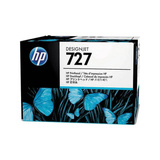 HP 727 DesignJet-skrivehoved, Skrivehovedet HP DesignJet T920-printerserien; HP DesignJet T1500-printerserien; HP DesignJet..., Termisk inkjet, Blå, Foto sort, Magenta, Gul, B3P06A, Singapore, 173 mm