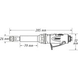 Hazet 9032LG-1, Vinkelsliber Sort