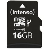 Intenso 3424470 hukommelseskort 16 GB MicroSD UHS-I Klasse 10 Sort, 16 GB, MicroSD, Klasse 10, UHS-I, Class 1 (U1), Stødresistent, Temperaturbestandigt, Vandtæt, Røntgenbestandig