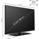 JVC LT-32VF5355, LED-tv Sort
