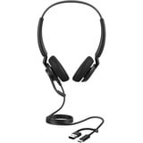 Jabra 4099-410-279 Headset Ledningsført Kontor/Callcenter USB Type-A Sort Sort, Ledningsført, Kontor/Callcenter, 63 g, Headset, Sort