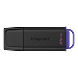 Kingston DataTraveler Exodia 512 GB, USB-stik Sort/Lilla