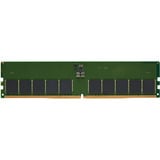 Kingston KSM56E46BD8KM-32HA hukommelsesmodul 32 GB 1 x 32 GB DDR5 5600 MT/s Fejlkorrigerende kode Grøn, 32 GB, 1 x 32 GB, DDR5, 288-pin DIMM, Sort, Grøn