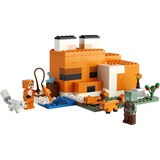 LEGO Minecraft Rævehytten, Bygge legetøj Byggesæt, 8 År, Plast, 193 stk, 407 g