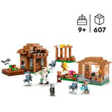 LEGO Minecraft Troldmandens angreb på landsbyen, Bygge legetøj 
