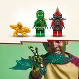 LEGO NINJAGO Lloyds grønne skovdrage, Bygge legetøj Byggesæt, 6 År, Plast, 128 stk, 210 g