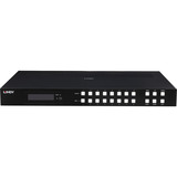 Lindy 8x8 HDMI 4K60 Sømløs Multi-View Matrix, HDMI splitter Sort
