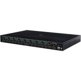 Lindy 8x8 HDMI 4K60 Sømløs Multi-View Matrix, HDMI splitter Sort