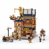 Lumibricks Steampunk mekanikværksted, Bygge legetøj 