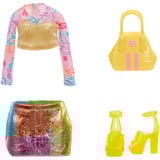 MGA Entertainment Rainbow High My Fashion Style Fashion Dolls- Sunny, Dukke Rainbow High My Fashion Style Fashion Dolls- Sunny, Mode dukke, Hunstik, 4 År, Dreng/Pige, 280 mm, Flerfarvet