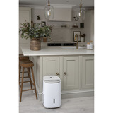 Meaco Dry Arete One 12L Kompressor-affugter og luftrenser Hvid/Beige