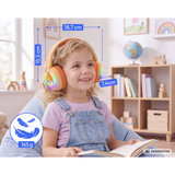 Medion Life HE-1 Kids Bluetooth Børnehovedtelefoner Orange