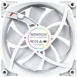 Montech AX140 PWM 140x140x25, Sag fan Hvid