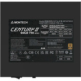 Montech MONTECH CENTURY II 750, PC strømforsyning Sølv