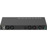 Netgear M4350-24X4V Administreret L3 10G Ethernet (100/1000/10000) Strøm over Ethernet (PoE) 1U Sort, Switch Administreret, L3, 10G Ethernet (100/1000/10000), Strøm over Ethernet (PoE), Stativ-montering, 1U