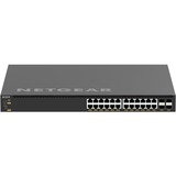 Netgear XSM4328CV Administreret L3 10G Ethernet (100/1000/10000) Strøm over Ethernet (PoE) 1U Sort, Switch Administreret, L3, 10G Ethernet (100/1000/10000), Strøm over Ethernet (PoE), Stativ-montering, 1U