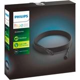 Philips Udendørs forlængerkabel 5 m, Forlængerledning Sort, Philips Hue White and Color ambiance Udendørs forlængerkabel 5 m, Forlængerledning, Sort, Syntetisk, Have, Veranda, IP67, III