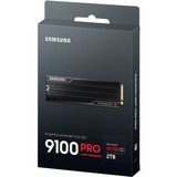 SAMSUNG 9100 PRO Heatsink 2 TB, Solid state-drev 