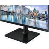 SAMSUNG F24T452FQR 61 cm (24") 1920 x 1080 pixel LED Sort, LED-skærm Sort, 61 cm (24"), 1920 x 1080 pixel, LED, 5 ms, Sort