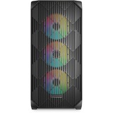 Sharkoon AK3 RGB , Towerkabinet Sort