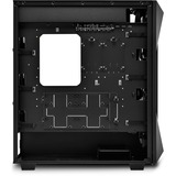 Sharkoon REV300 Tower Sort, Towerkabinet Sort, Tower, PC, Sort, ATX, EATX, micro ATX, Mini-ITX, Hærdet glas, Kabinet faner