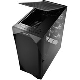 Sharkoon REV300 Tower Sort, Towerkabinet Sort, Tower, PC, Sort, ATX, EATX, micro ATX, Mini-ITX, Hærdet glas, Kabinet faner