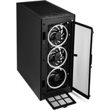 Sharkoon REV300 Tower Sort, Towerkabinet Sort, Tower, PC, Sort, ATX, EATX, micro ATX, Mini-ITX, Hærdet glas, Kabinet faner