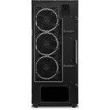 Sharkoon REV300 Tower Sort, Towerkabinet Sort, Tower, PC, Sort, ATX, EATX, micro ATX, Mini-ITX, Hærdet glas, Kabinet faner