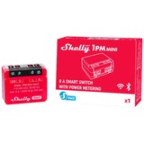 Shelly Plus 1PM Mini Gen3, Relay Rød/Sort