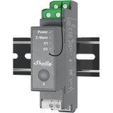 Shelly Qubino Wave Pro 2, Relay grå