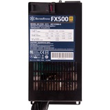 SilverStone FX500 enhed til strømforsyning 500 W 20+4 pin ATX Flex ATX Sort, PC strømforsyning Sort, 500 W, 90 - 264 V, 47 - 63 Hz, Aktiv, 90 W, 500 W