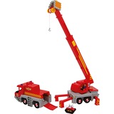 Simba Brandmand Sam 2-i-1 redningskran, Spil køretøj Rød/Gul