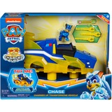 Spin Master Mighty Pups Charged Up - Chase's Hovercraft, Spil køretøj PAW Patrol Mighty Pups Charged Up - Chase's Hovercraft, Indendørs/udendørs, 3 År, AA, Plast, Blå, Gul