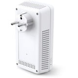 TP-Link TL-WPA8631P Power Line netværksadapter 300 Mbit/s Ethernet LAN Wi-Fi Hvid 1 stk, Repeater 300 Mbit/s, IEEE 802.11n, IEEE 802.11a, IEEE 802.11ac, IEEE 802.11b, IEEE 802.11g, Type E / F, Gigabit Ethernet, 10,100,1000 Mbit/s, Wi-Fi 5 (802.11ac)