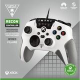 Turtle Beach Recon Sort, Grå, Hvid USB Gamepad PC, Xbox, Xbox One, Xbox Series S, Xbox Series X Hvid, Gamepad, PC, Xbox, Xbox One, Xbox Series S, Xbox Series X, D-måtte, Knappen Indstillinger, Ledningsført, USB, USB Type-A